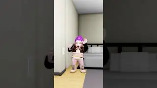 Fake Rumi Tried To Prank Then This Happened..😳🤣 #robloxshorts #roblox #shorts