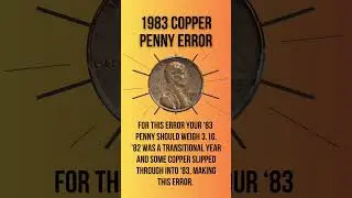 #coin #coinfacts #coinhunt #coins #oldcoins #penny #rare #lincolnpennies #rarecoins #copper