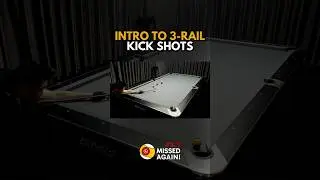 Introduction to 3-rail Kick Shots #pool #billiards #9ball #8ballpool