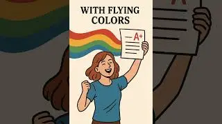 WITH FLYING COLORS# LEARN ENGLISH# Idioms# YouTube Learning