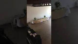 Wedding Day Set Up at the Brick Ballroom