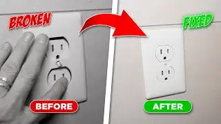 How To Fix an Outlet Not Flush With Wall