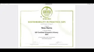 Generate Your Certificate