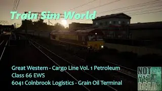 Train Sim World, Great Western, Cargo Line Volume 1 Petroleum, 6041 Coinbrook to Grain Oil Terminal