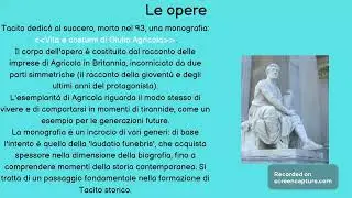 LETTERATURA LATINA: TACITO