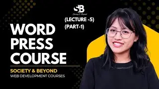 WORD PRESS - WEB DEVELOPMENT COURSE | SOCIETY & BEYOND #word #press #webdevelopment #onlinelearning 