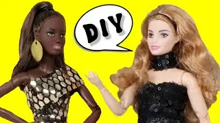 Como Fazer Roupas de Festa da Boneca Barbie ~ Faça Você Mesmo Idéias de Artesanato