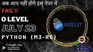 O Level smart PYTHON notes || O level python notes in hindi