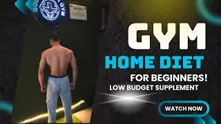 How to much Gym home for beginners! Low budget supplement 🤷🏻 