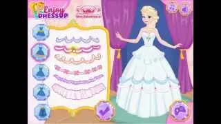 Frozen Games Elsa and Anna - Design Your Frozen Wedding Dress