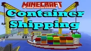 Minecraft Container Shipping in iDonPower City