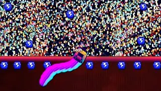 🐍I Sunset Racer Snake Collected Delicious Food in the event Lobby🐍 Best Epic Snake.io Gameplay 🐍74