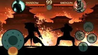 Shadow Fight 2 | Act VI (Shogun)| Defeating Shogun the Final Boss od Act VI | It was too hard ☠️