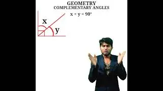 Sainik school preparation / Class 6 / #Geometry / Complementary angles #short #shorts