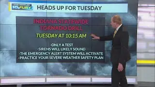 Tuesday's Statewide Tornado Drill highlights Indiana's Severe Weather Preparedness Week