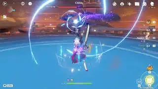 Noelle tanks Childe's whale