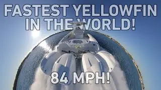 Yellowfin 39 Center Console Hits 84MPH!
