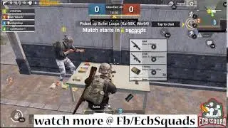 Pubg Mobile Live! | EcbSquads | #