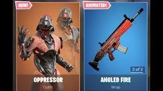 *incredible* OPPRESSOR Outfit, Angled Fire Wrap, Plasmatic Edge Tool in Fortnite