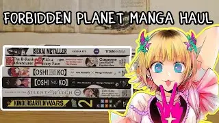 Forbidden planet manga shopping haul // brand new manga releases haul