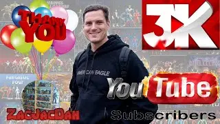 ZacJacDan 3000 Subscribers Video Celebration THANK YOU!