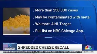 Major shredded cheese recall issued for dozens of brands at grocery stores