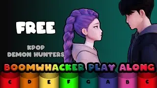 Free (KPop Demon Hunters) - Boomwhacker Play Along [Easy]