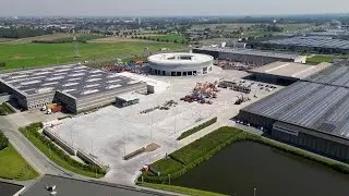 OWA voorziet TVH Equipment in Waregem van hoogwaardige akoestische plafonds