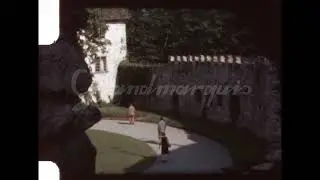 8mm - Switzerland - Hallwyl Castle - Seengen - 1960s