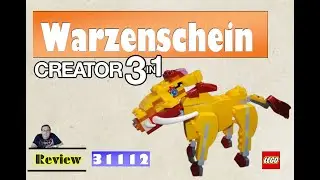 LEGO&reg; Creator 31112 - 3in1 - Warzenschwein - Model B - Aufbau & Review - Deutsch #kbszimmer #lego