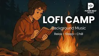 🔥 Campfire Lofi – Cozy Jazzhop Beats | Relaxing Background Music for Study & Chill