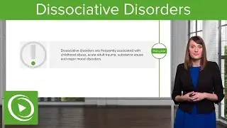 Dissociative Disorders: Definitions & Types &ndash; Psychiatry | Lecturio