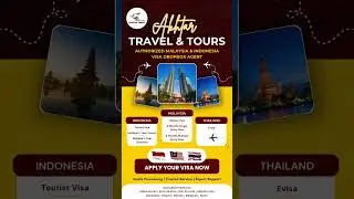 Malaysia, Indonesia & Thailand Visa Services &ndash; Fast & Hassle-Free! 🌟 #akhtartravel #visaready