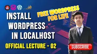 Install WordPress in localhost | WordPress Official Tutorial-2 #walitech #wordpresstutorial #wp