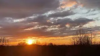 Beautiful Winter Sunset 