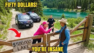 I Bought a Lake for $500,000—HOA Karen Closed the Road to Force Me to Sell It for $50 for Her Son.