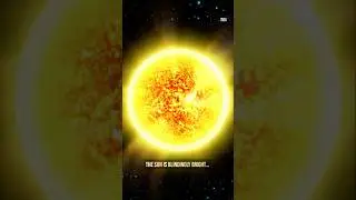 Why Is Space Still Dark Near the Sun? #shorts