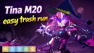 Tina M20 - easy trash run / Una ruta facil y efectiva