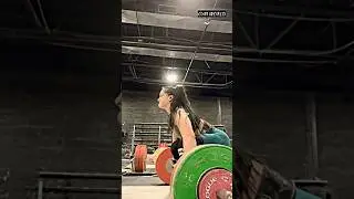 Girls Weightlifting Attitude 🔥😱 #shorts #fitness #attitude #weightlifting #viral #popular #trending