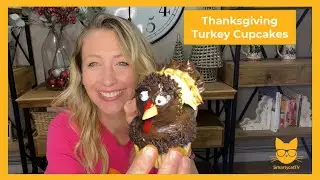 Edible Art Challenge | Thanksgiving Turkey Cupcakes | Fun and Easy Cupcake Decorating for Kids