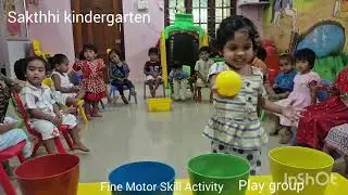 Fine Motor Skill Activity - play group 