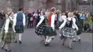 Corryvrechan Scottish Dance Team at Kilkenny - Castle