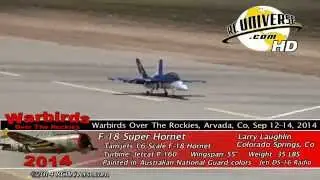 Warbirds Over The Rockies 2014 - F-18 Super Hornet, Larry Laughlin