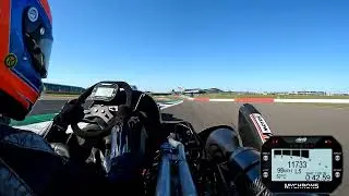 Silverstone April 2025 Race 2 Sam Moss #31 Div1 Superkart