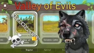 wildcraft Valley of evils 🥺 broken old wolf boss |🥺wc unicorn the horse