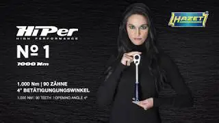 HAZET HiPer Feinzahn-Umschaltknarre / fine-tooth reversible ratchet 916&nbsp;HP