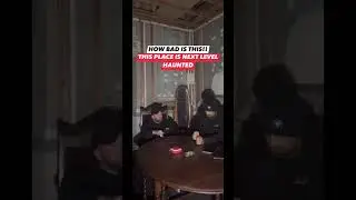 How BAD is this?? this place is NEXT LEVEL HAUNTED!! #paranormal activity #paranormal