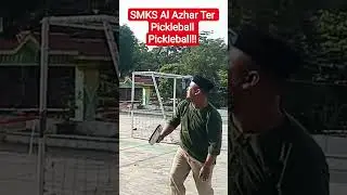 Siswa/Siswi SMK Al Azhar Batam Semangat Mempraktekkan Pukulan dalam Olahraga Pickleball#Sahabat DSI