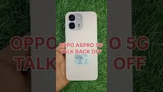 How To Off TalkBack From OPPO A6 Pro 5G ⚡ How To Remove Safemode From OPPO Mobile 🔥🔥 #shorts #viral