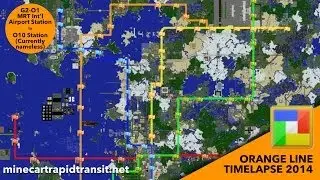 The MRT Orange Line - Timelapse Part 1